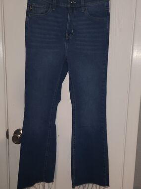 Sasson Jeans Dark Blue High-Rise Bootcut Jeans